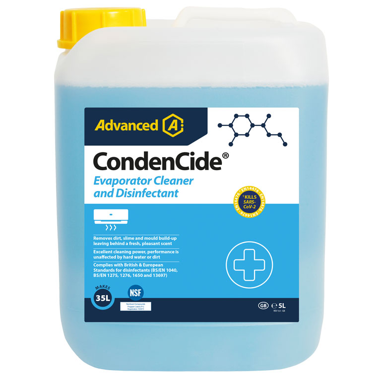CondenCide - Coil vask og desinfeksjon for innedel (5L).