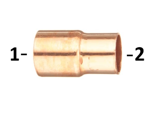 MUFFE 2.5/8"UTV-1.3/8"INNV