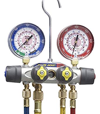 Servicemanifold Yellow Jacket 4-veis R410A